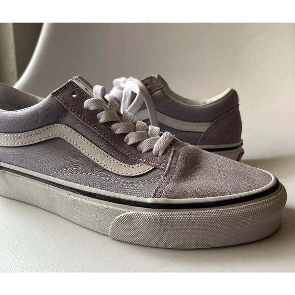 Vans Old School Purple Heather/True White Shoes US Men 5.5/Womens 7 NWT No Box - Picture 2 of 15